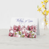 マグノリア 想いを伝える カード (黄色い花)