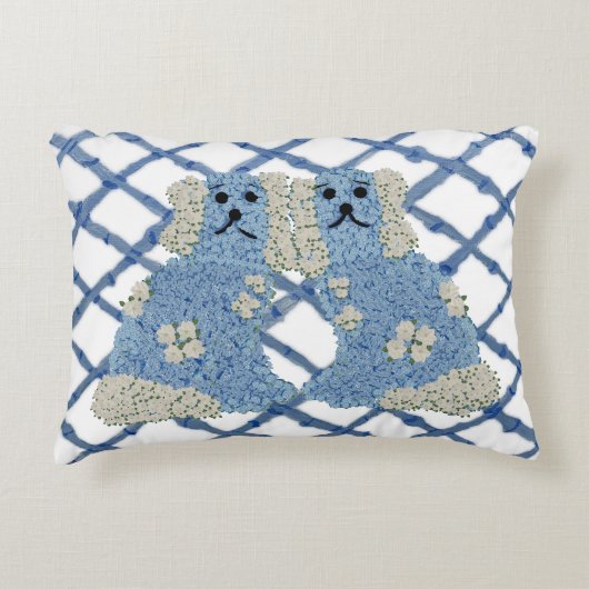 マグノリア(犬)スタッフォードドッグスジンジャージャーズ アクセントクッション (正面)