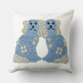 マグノリア(犬)スタッフォードドッグスジンジャージャーズ クッション (正面)