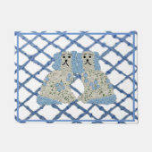 マグノリア(犬)スタッフォードドッグスジンジャージャーズ ドアマット (正面)