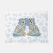 マグノリア（犬）スタッフォードドッグスジンジャージャーズ ドアマット (正面)