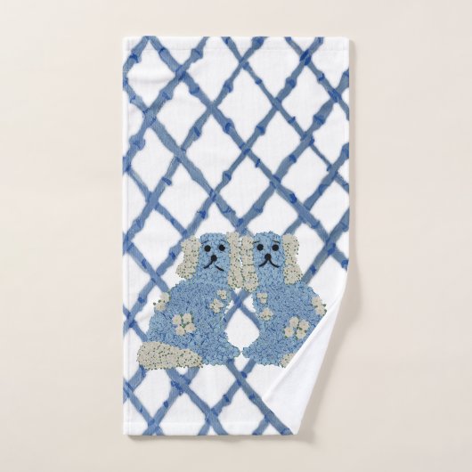 マグノリア（犬）スタッフォードドッグスジンジャージャーズ バスタオルセット (ハンドタオル)