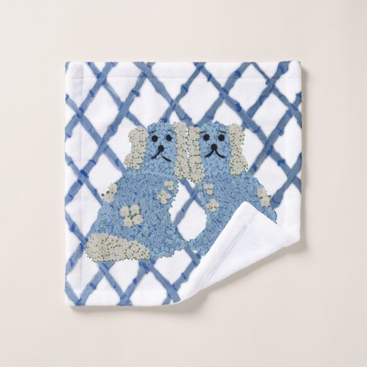 マグノリア（犬）スタッフォードドッグスジンジャージャーズ バスタオルセット (ウォッシュタオル)