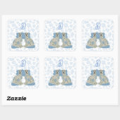 マグノリア(犬)スタッフォードドッグズジンジャーズジャー スクエアシール (シート)