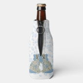 マグノリア（犬）スタッフォードドッグズジンジャーズジャー ボトルクーラー (ボトル裏面)