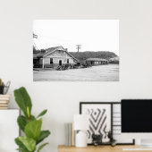 マグノリア、質量。1906年の鉄道駅 ポスター (ホームオフィス)