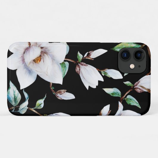 マグノリアiPhone Case-Mate iPhoneケース (裏面(横))