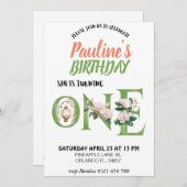 マグノリアONEベビー招待状 招待状 (正面/裏面)