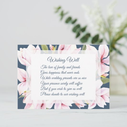 マグノリエレガントア結婚の願い井戸カード エンクロージャーカード (スタンド正面)