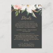 マグノリエレガントア |ブラック詳細エンクロージャカード エンクロージャーカード (正面)