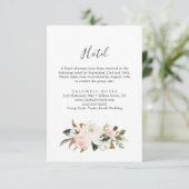 マグノリエレガントア |ホワイトホテルのエンクロージャカード エンクロージャーカード (スタンド正面)