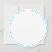 マグノリエレガントア·ラウン結婚ドズ·ベル·エンクロージャ 招待状 (裏面)