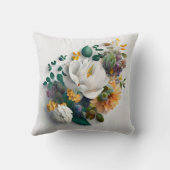 マグノリエレガントア |赤面 モノグラムの クッション (裏面)