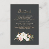 マグノリエレガントア |黒い方向のエンクロージャカード エンクロージャーカード (正面)