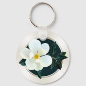 マグノリパーソナライズされたアはどんな大事な行事でも好む キーホルダー (裏面)