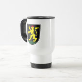 マグハイデルベルクの紋章付き外衣 トラベルマグ (正面左)