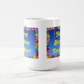 マグハッピーバースデードーター コーヒーマグカップ (中央)