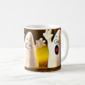 マグハロウィーン幽霊 コーヒーマグカップ (正面右)