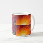 マグバタフライ – かわいいコーヒーと紅茶マグカップ – セラミック コーヒーマグカップ (正面右)