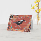 マグパイの夢 カード (黄色い花)