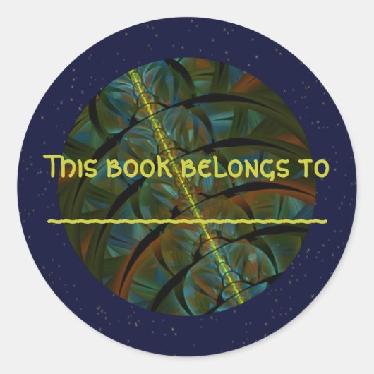 マグパイクロウムーン ラウンドシール (正面)