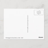 マグパイクロードモネ ポストカード (裏面)