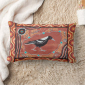 マグパイ夢を見る秋ピロークッション ランバークッション (ブランケット)