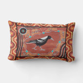 マグパイ夢を見る秋ピロークッション ランバークッション (裏面)