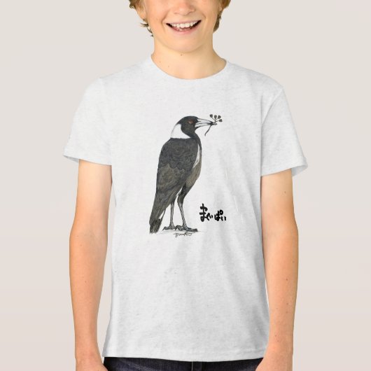 マグパイ トライブレンドＴシャツ (正面)