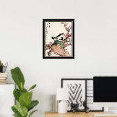 マグパイ&プラム中国のプリント16x20 ポスター (ホームオフィス)