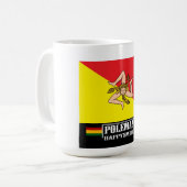 マグビーハピースマイル コーヒーマグカップ (正面左)