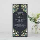 マグピエレガントーアールヌーボー結婚式 プログラム (スタンド正面)