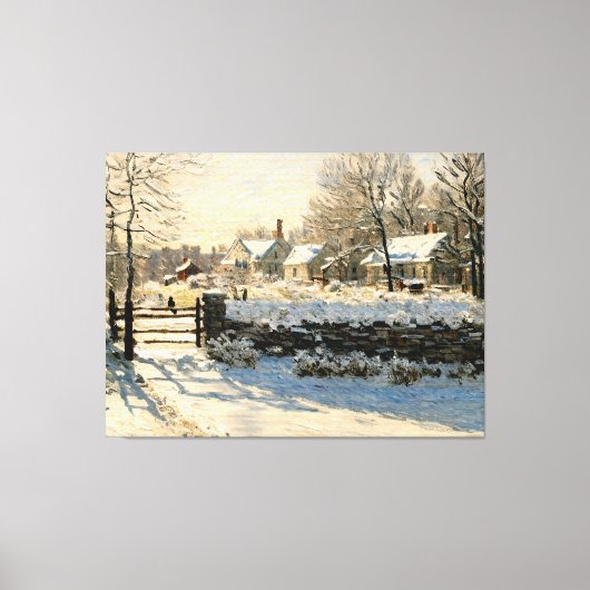 マグピー キャンバスプリント (正面)