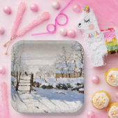 マグピー・クロード・モネ ペーパープレート (パーティー)