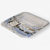 マグピー・クロード・モネ ペーパープレート (傾斜あり)