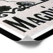 マグピー・トーテム・オカルト ポスター (角)