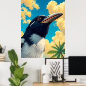 マグピー ポスター (ホームオフィス)