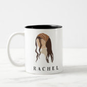 マグフェミニンミニマモダンラストマグ ツートーンマグカップ (左)