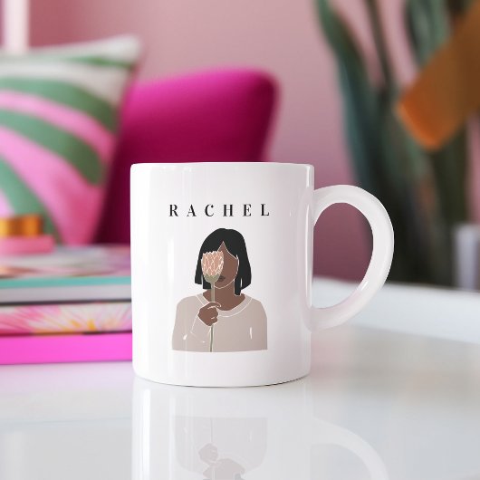 マグフェミニンミニマモダンラストマグ ツートーンマグカップ