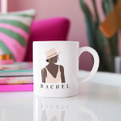 マグフェミニンミニマモダンラストマグ ツートーンマグカップ