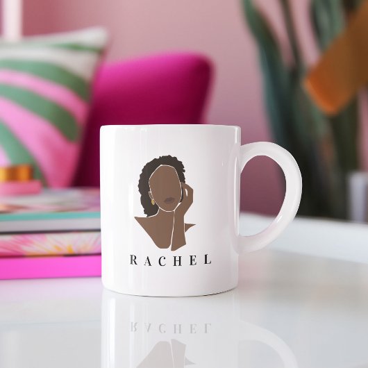 マグフェミニンミニマモダンラストマグ ツートーンマグカップ