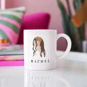 マグフェミニンミニマモダンラストマグ ツートーンマグカップ