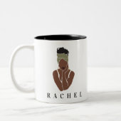 マグフェミニンミニマモダンラストマグ ツートーンマグカップ (左)