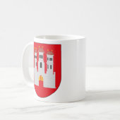 マグブラティスラヴァの紋章付き外衣 コーヒーマグカップ (正面左)