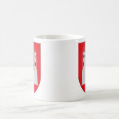 マグブラティスラヴァの紋章付き外衣 コーヒーマグカップ (中央)