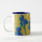 マグブルーアイリスガーデン ツートーンマグカップ (左)
