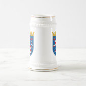 マグヘッセンの紋章付き外衣 ビールジョッキ (中央)