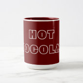 マグホットチョコレートアーモダント ツートーンマグカップ (中央)