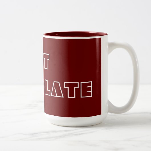 マグホットチョコレートアーモダント ツートーンマグカップ (右)