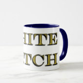 マグホワイトウィッチ文字forガールウーマン マグカップ (正面右)